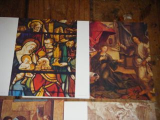 Conjunto de 6 Postais de Natal (1983)