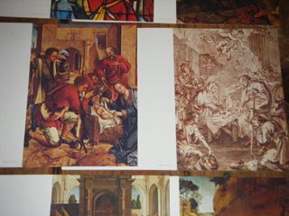 Conjunto de 6 Postais de Natal (1983)