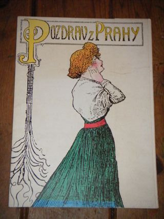 Conjunto de 20 Postais Praga, Pozdrav z Prahy 1993