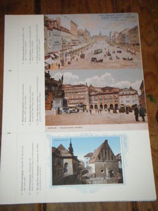 Conjunto de 20 Postais Praga, Pozdrav z Prahy 1993