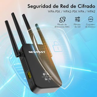 Repetidor WiFi 1200Mbps Amplificador Señal