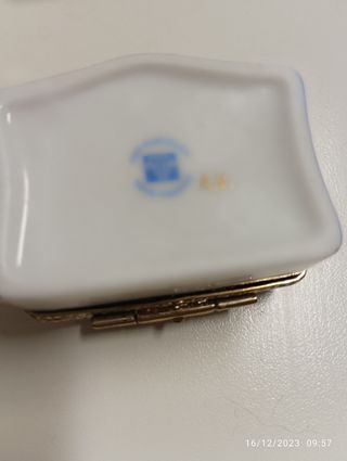 Cajitas de porcelana.Unidad 9