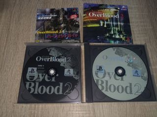 Overblood 1 y 2 PS1 Japón