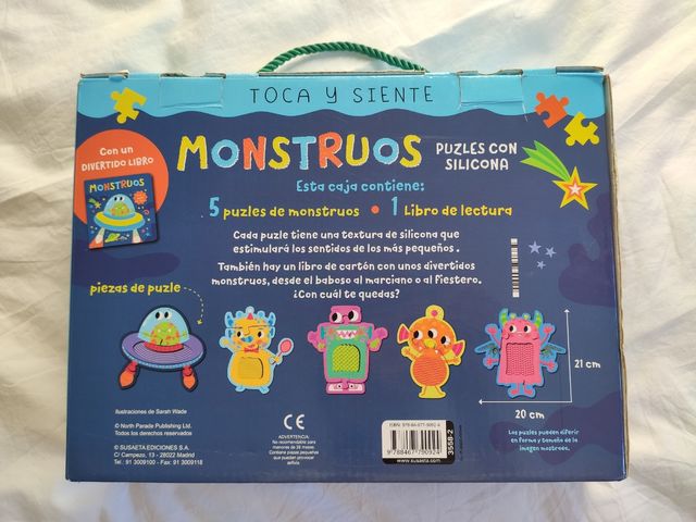 Puzzles + Cuento Monstruos