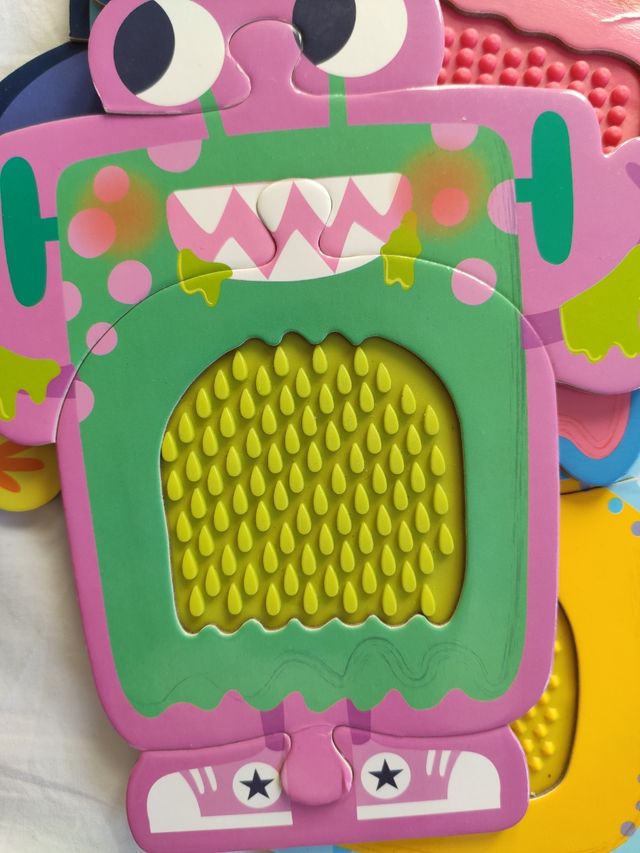 Puzzles + Cuento Monstruos