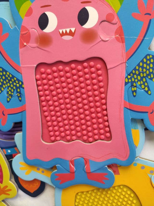 Puzzles + Cuento Monstruos