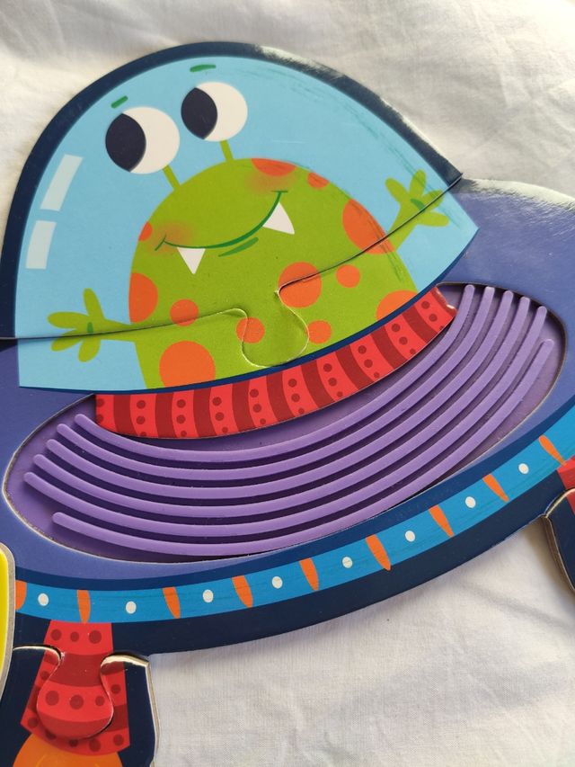 Puzzles + Cuento Monstruos