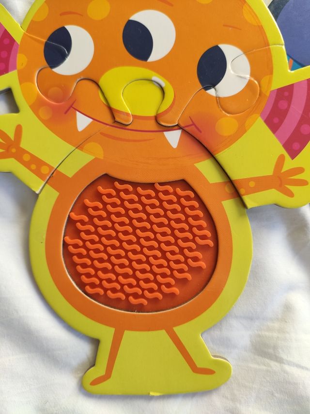Puzzles + Cuento Monstruos