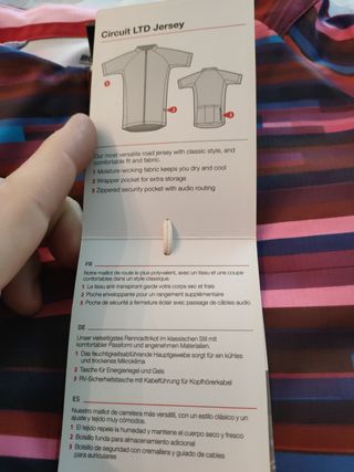 Maillot Bontrager XL Original