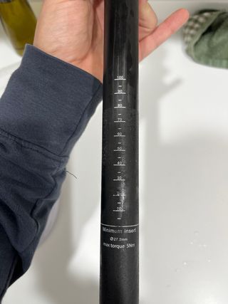 tija carbono megamo 27.2 350 mm