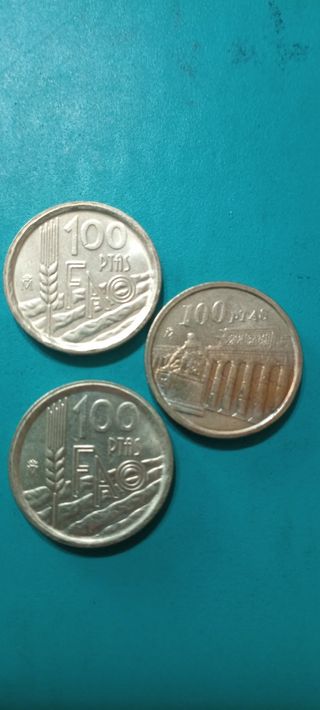 100 pesetas 1995