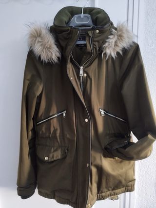 Abrigo Zara talla S