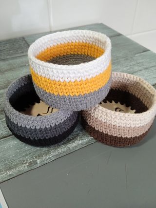 Minicestas crochet