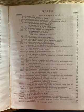 Historia del Arte y de la Cultura.