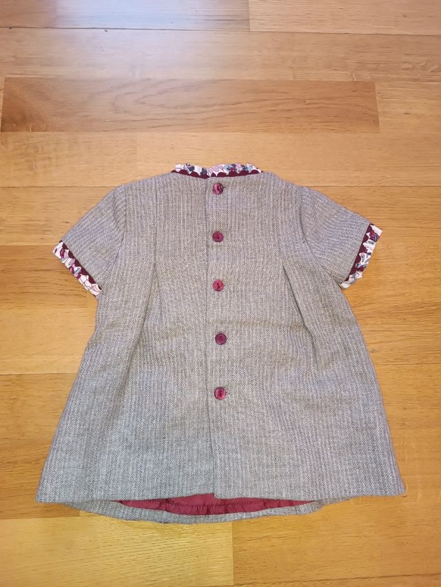 Vestido bebe niña Miranda 6/9 meses