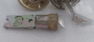 Pomos puerta cromados