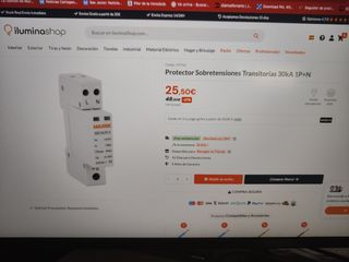 Interruptor Automático Matis con sobretensiones