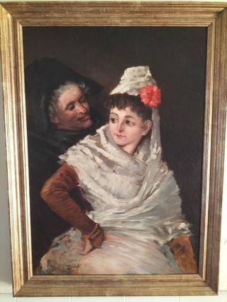 Cuadro óleo lienzo