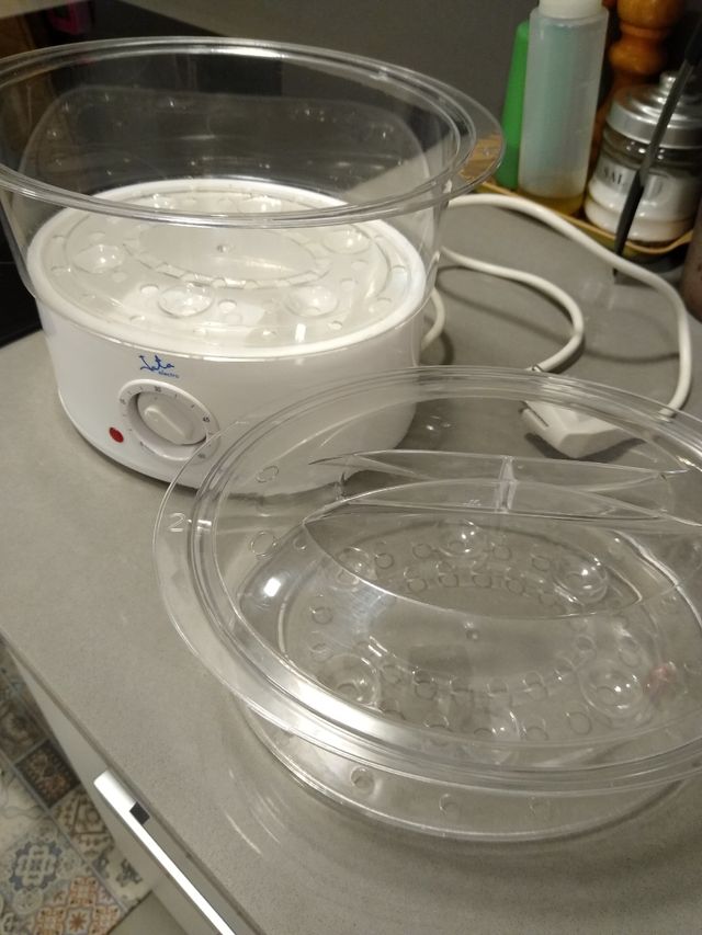 Vaporera 3,5L con 2 cestas apilables