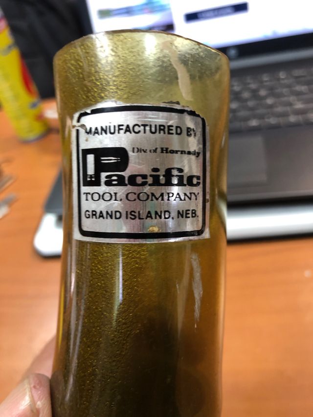 dosificador para polvora micrometro