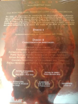 Cronos (Ed. especial) 10º Aniverario - DVD