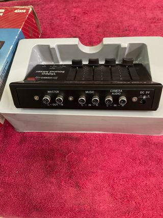 Mesa de mezclas sonido