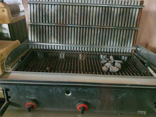 Barbacoa carbón volcánico