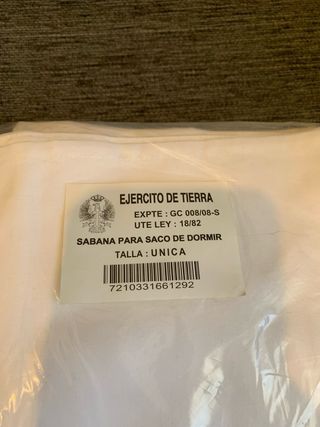 Sábanas para saco de dormir