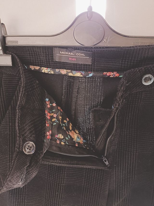 Pantalone donna tipo vellutino 