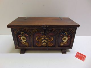 BAUL DE MADERA DECORATIVO (158641)