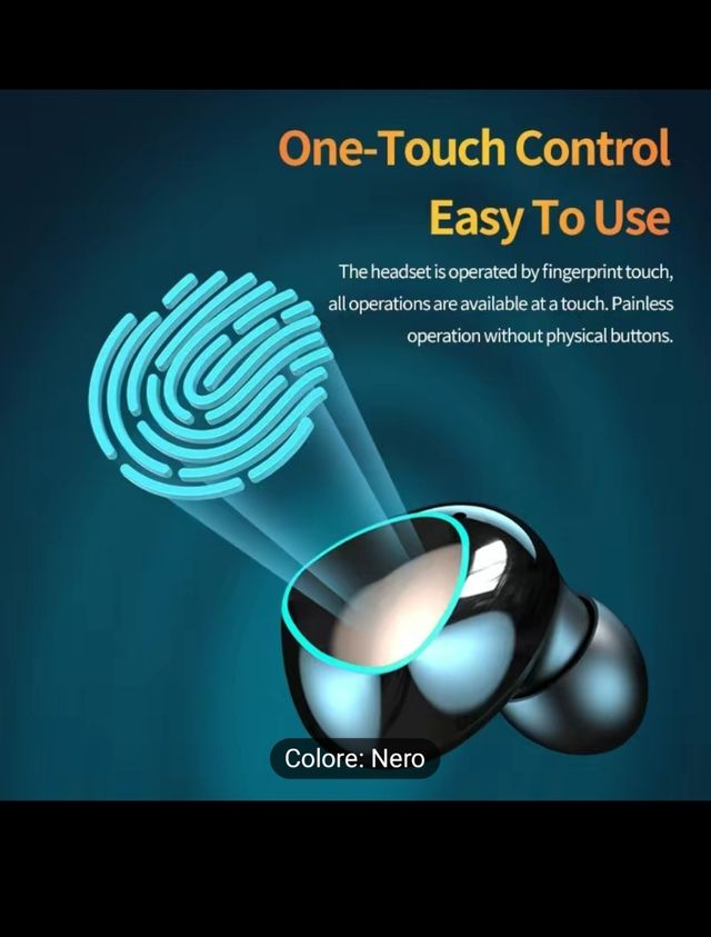 Auricolari bluetooth touch NUOVI