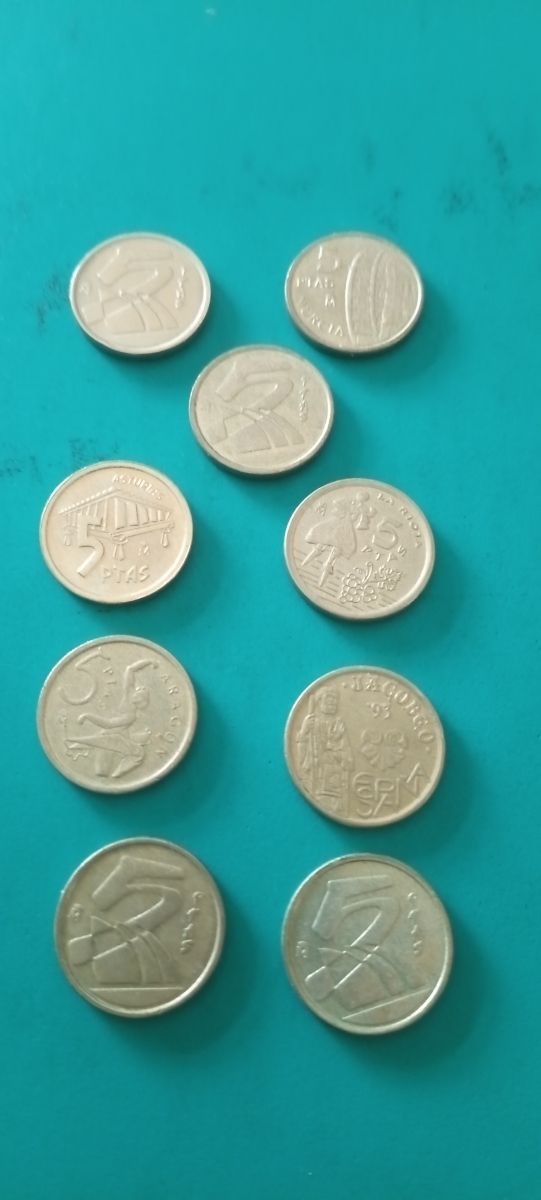 5 pesetas