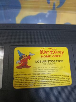 Los Aristogatos VHS