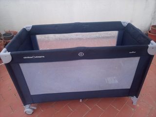 Cuna de viaje y colchon