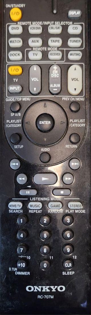 Onkyo TX-SR607 AV receptor 7.2 canales