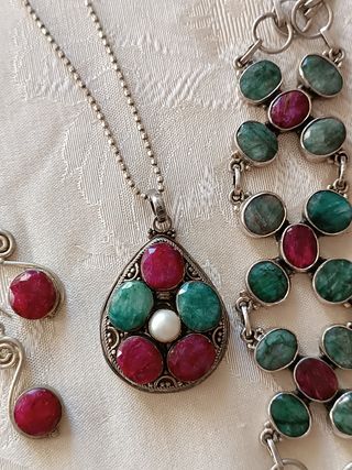Conjunto plata