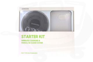 Kit carga inalámbrica+funda  Samsung Galaxy S6