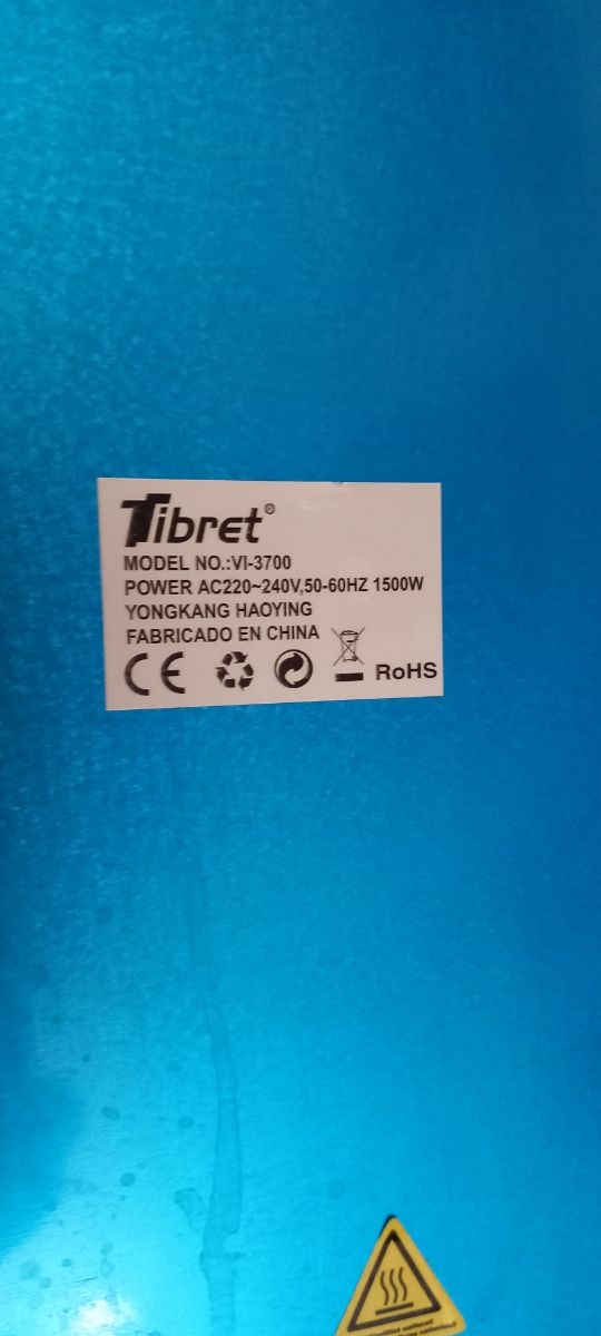 Plancha de acar 1500w.