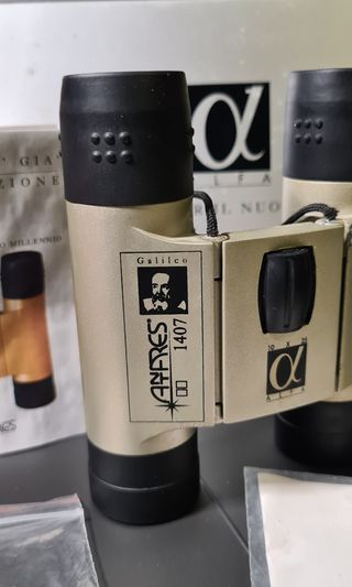 Binocolo Antares 10x25 completo full set