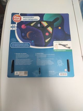 Planeador con catapulta 