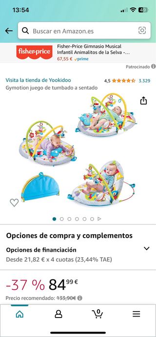 gimnasio bebe