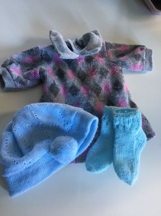 Lote ropa muñeco
