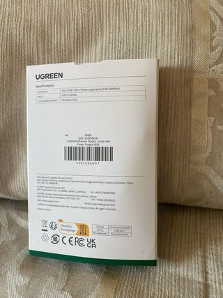 ADAPTADOR ETHERNET MICRO USB