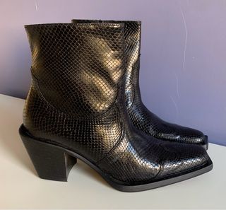 stivaletti in pelle n 41 made in Italy