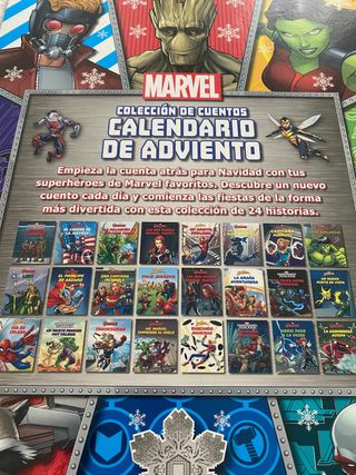 Calendario adviento Marvel 