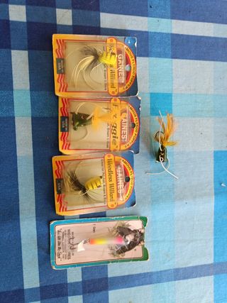 Lote de 5 señuelos de pesca 