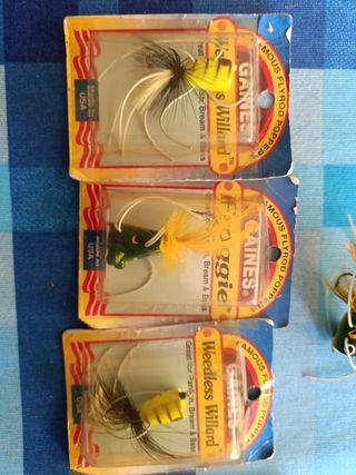 Lote de 5 señuelos de pesca 