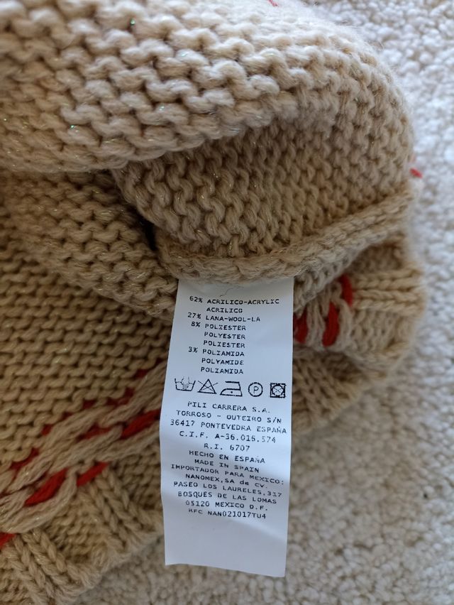 Chaleco punto Pili Carrera 