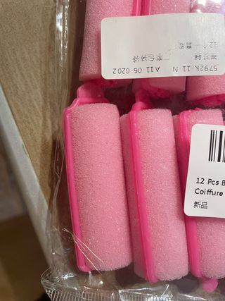 Bigodini morbidi rosa