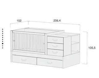 Habitacion convertible infantil alondra